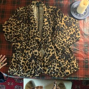 Grace Elements Animal Print Jacket